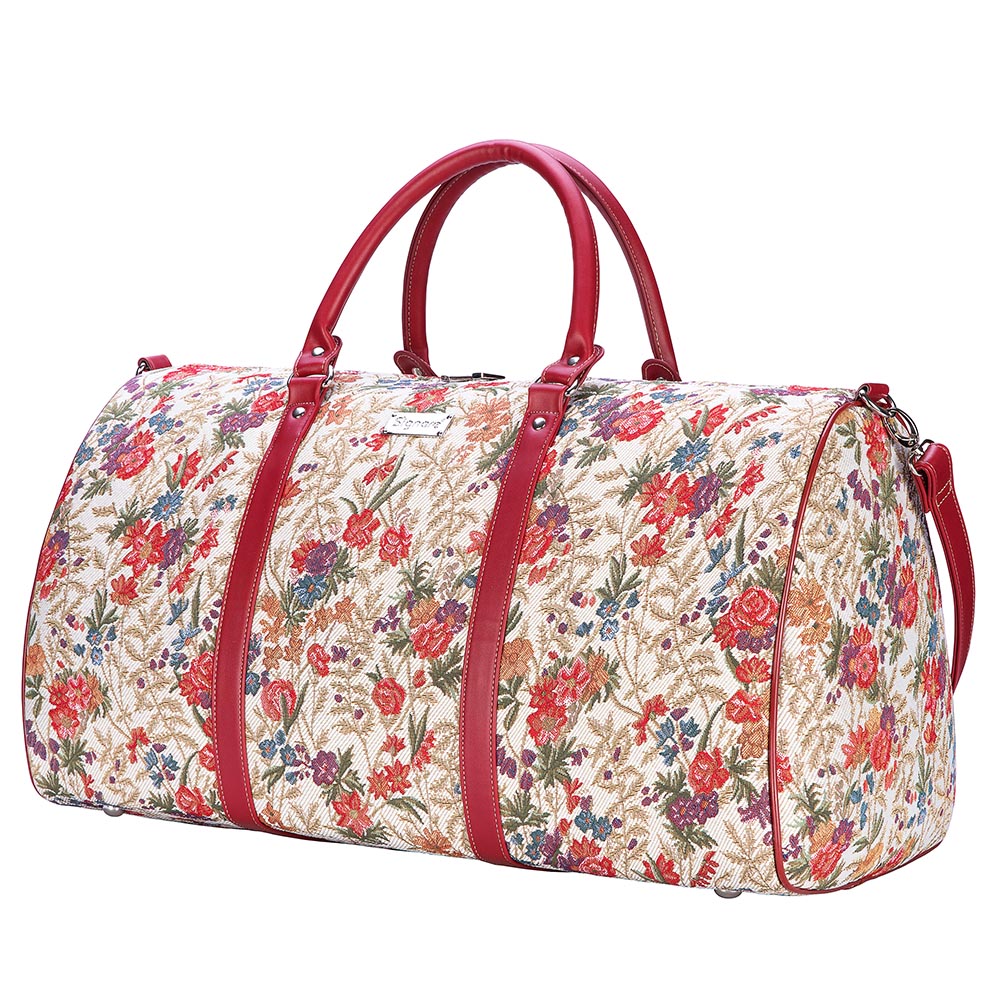 BHOLD-FLMD | Flower Meadow Big Holdall/Duffel Bag - www.signareusa.com