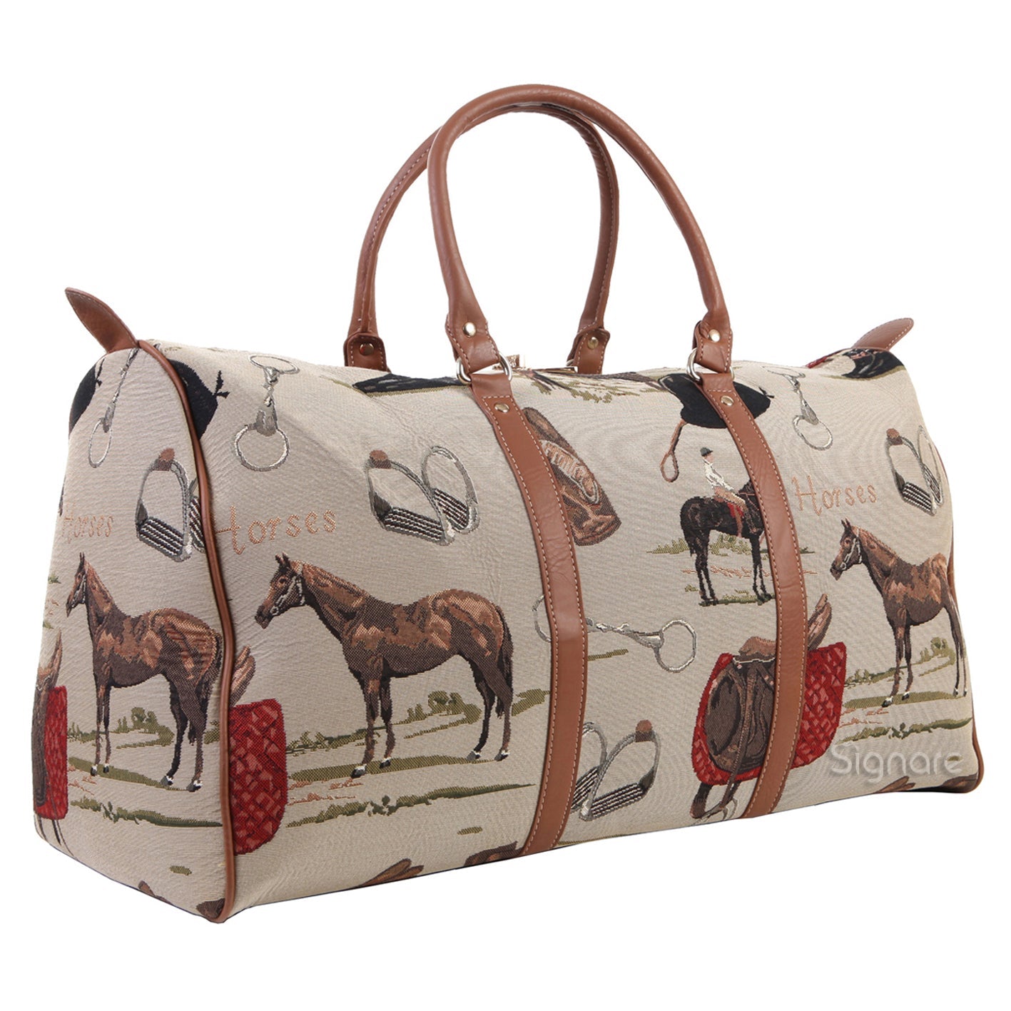 BHOLD-HOR | Horse Big Holdall/Duffel Bag - www.signareusa.com