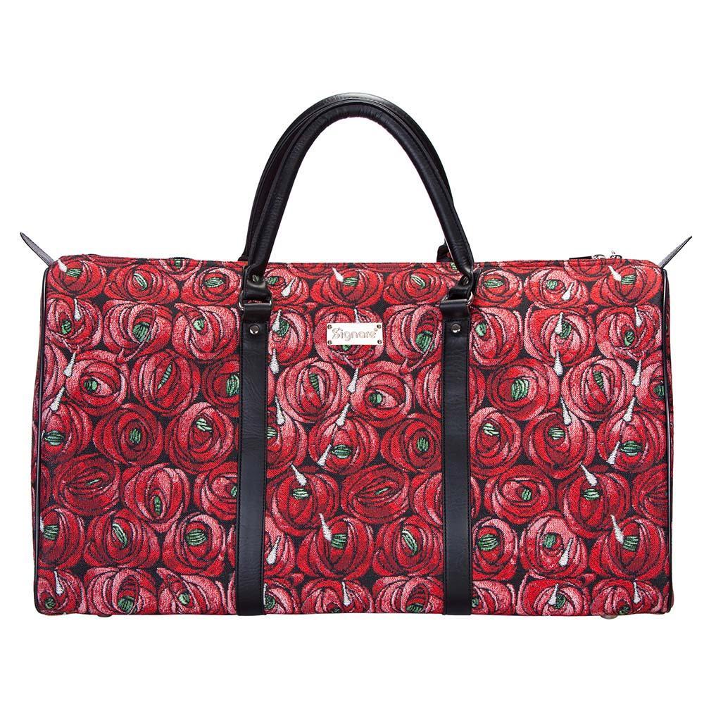 BHOLD-RMTD | Rennie Mackintosh Rose and Teardrop Big Holdall/Duffel Bag - www.signareusa.com