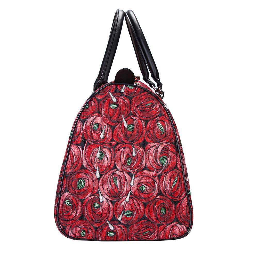 BHOLD-RMTD | Rennie Mackintosh Rose and Teardrop Big Holdall/Duffel Bag - www.signareusa.com