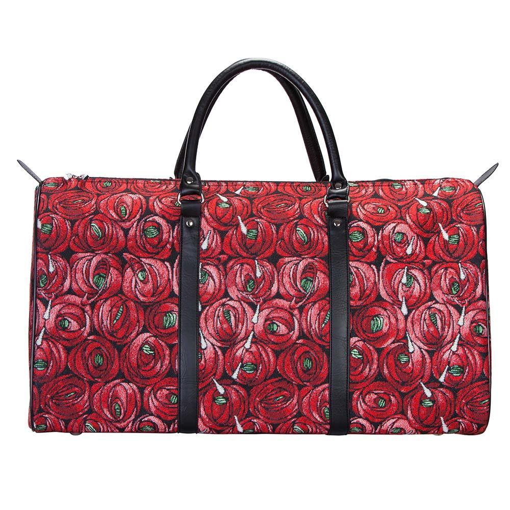 BHOLD-RMTD | Rennie Mackintosh Rose and Teardrop Big Holdall/Duffel Bag - www.signareusa.com