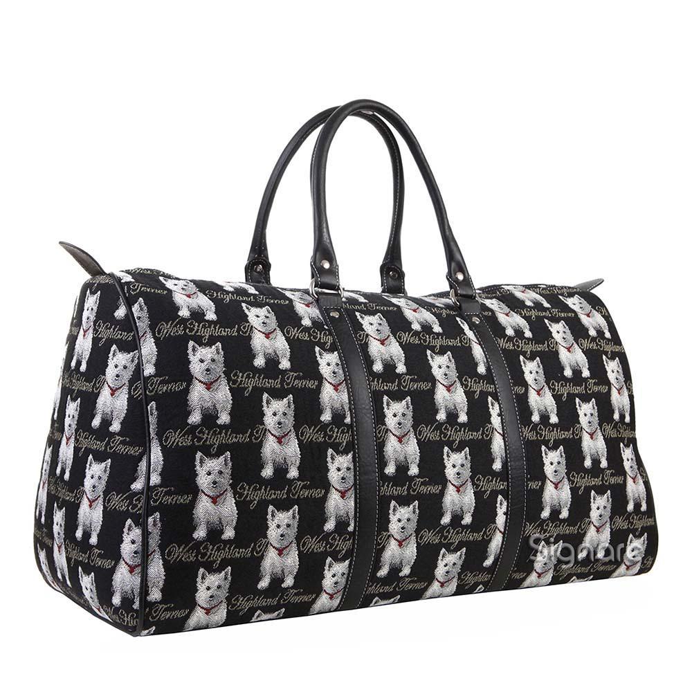 BHOLD-WES | Westie Big Holdall/Duffel Bag - www.signareusa.com