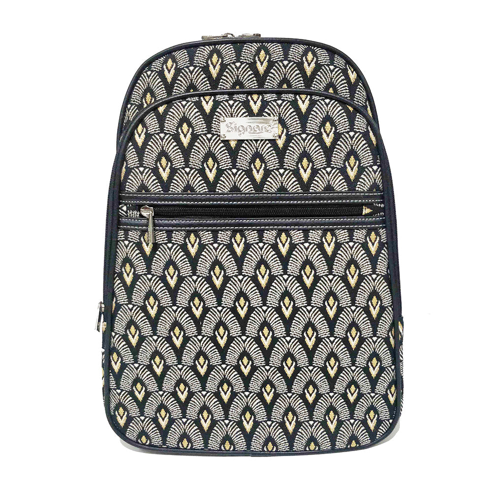 Luxor Art Deco Black and White Backpack