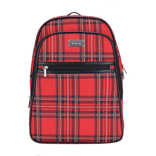 Royal Stewart Tartan Red Backpack