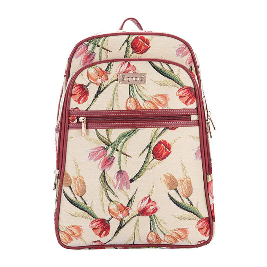 Tulip White Backpack