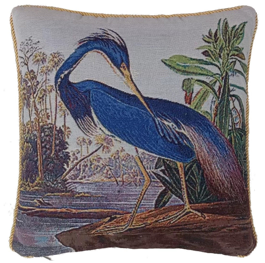 Cushion Cover Art John Audubon - Tropical Bird 18 x 18 inch