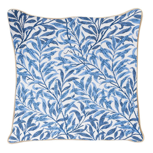 CCOV-WIOW | WILLIAM MORRIS WILLOW BOUGH PILLOWCASE/CUSHION COVER | DECORATIVE DESIGN FASHION HOME PILLOW 18X18 INCH - www.signareusa.com