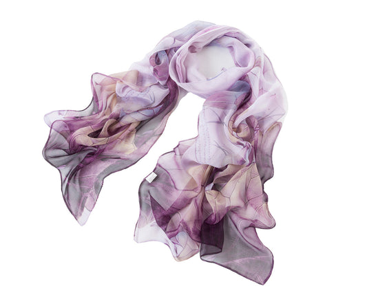 SC-Chiffon Lotus Purple | Chiffon Scarf - www.signareusa.com