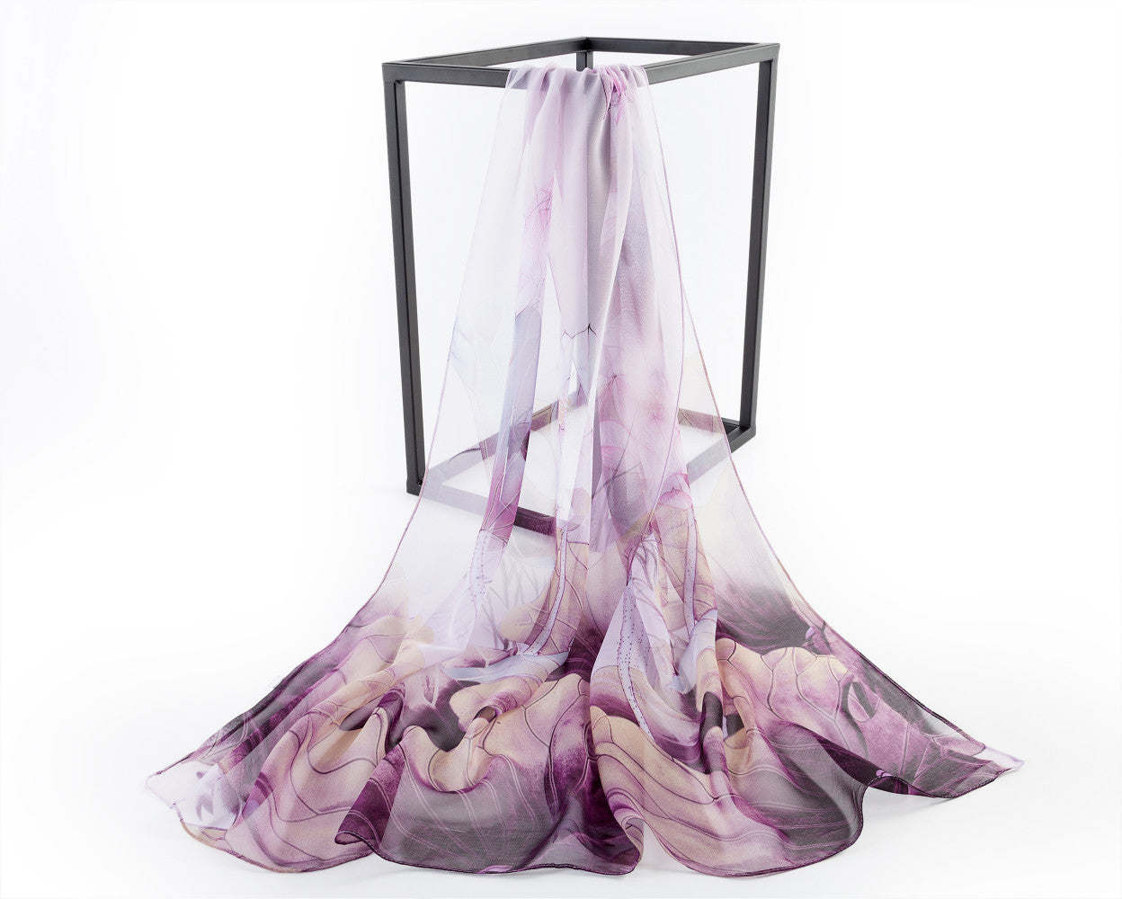 SC-Chiffon Lotus Purple | Chiffon Scarf - www.signareusa.com