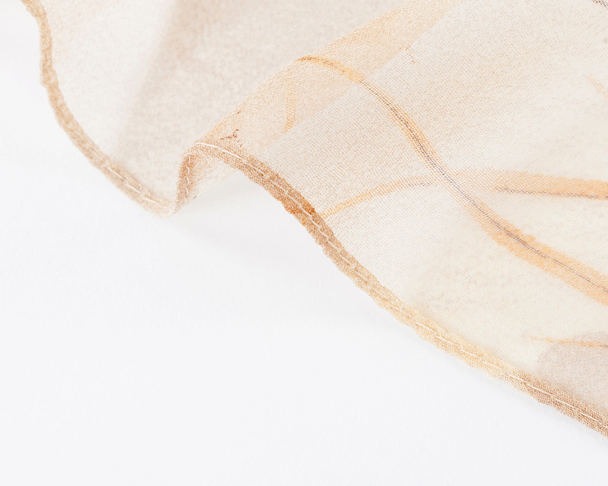 SC-Chiffon Lotus Sand | Chiffon Scarf - www.signareusa.com