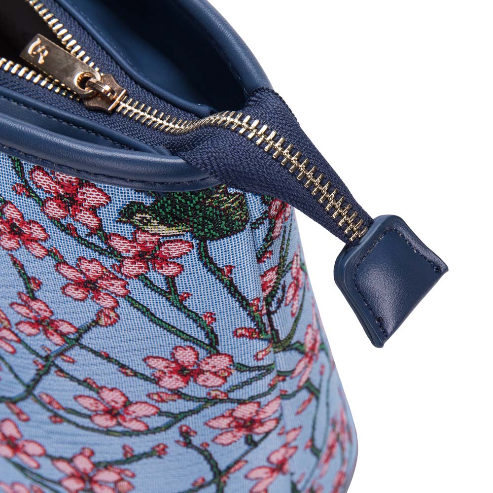 COLL-BLOS | Almond Blossom And Swallow College/Shoulder Tote Bag - www.signareusa.com