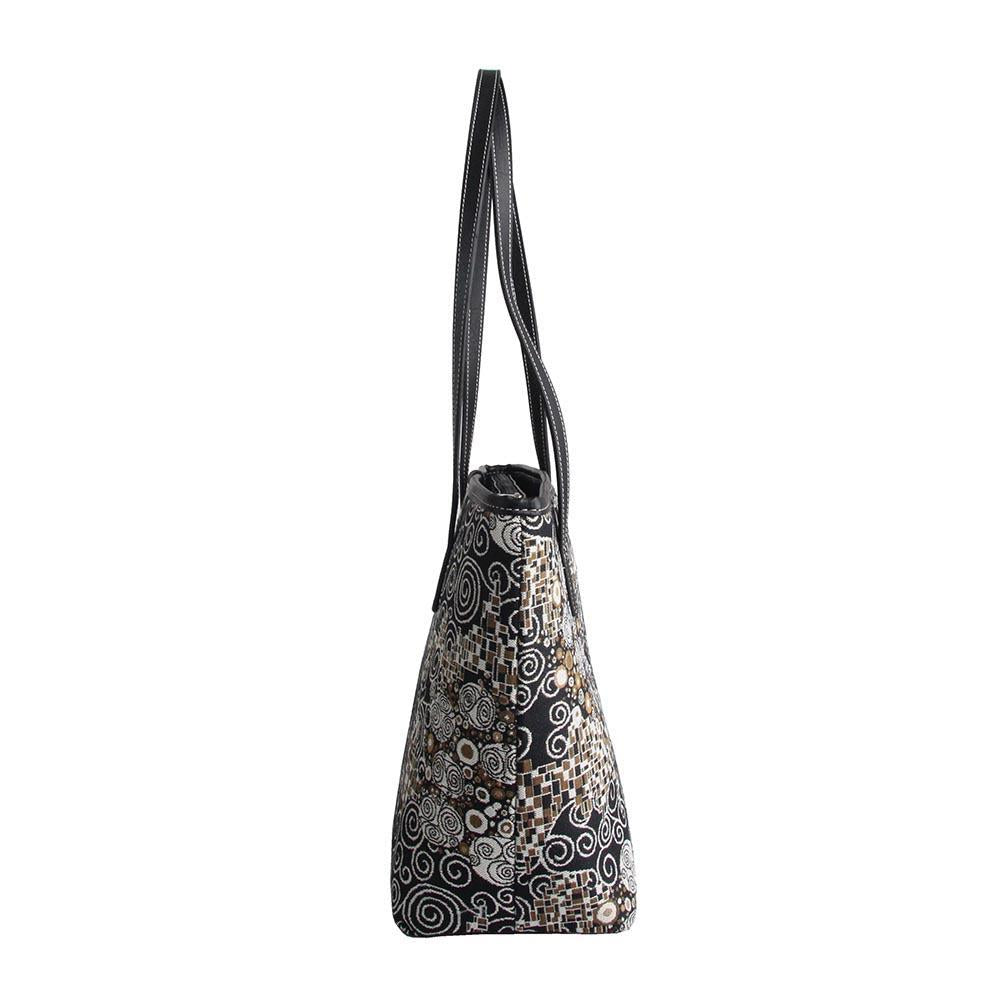 COLL-KISS | Gustav Klimt The Kiss College/Shoulder Tote Bag - www.signareusa.com