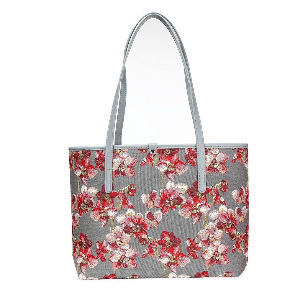 COLL-ORC | Orchid College/Shoulder Tote Bag - www.signareusa.com