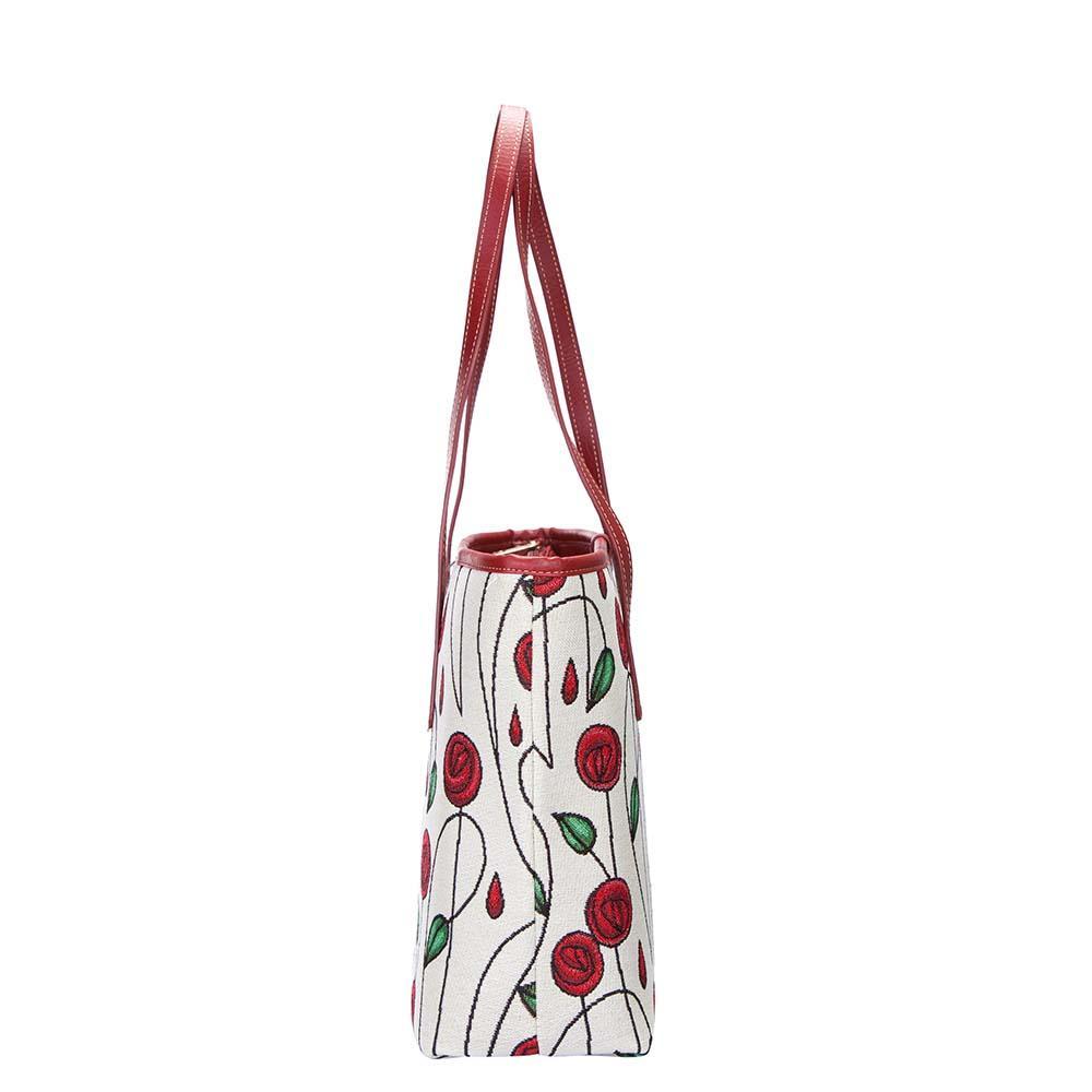 COLL-RMSP | Mackintosh Simple Rose College/Shoulder Tote Bag - www.signareusa.com