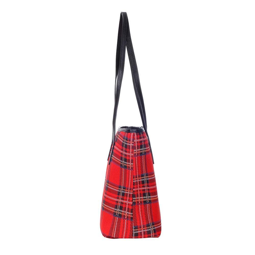 COLL-RSTT | Royal Stewart Tartan College/Shoulder Tote Bag - www.signareusa.com