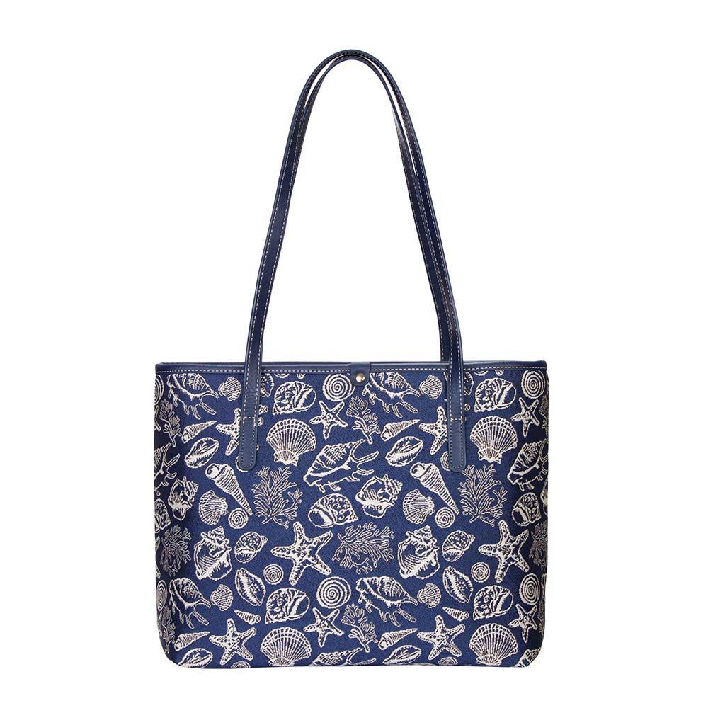 COLL-SHELL | Sea Shell College/Shoulder Tote Bag - www.signareusa.com