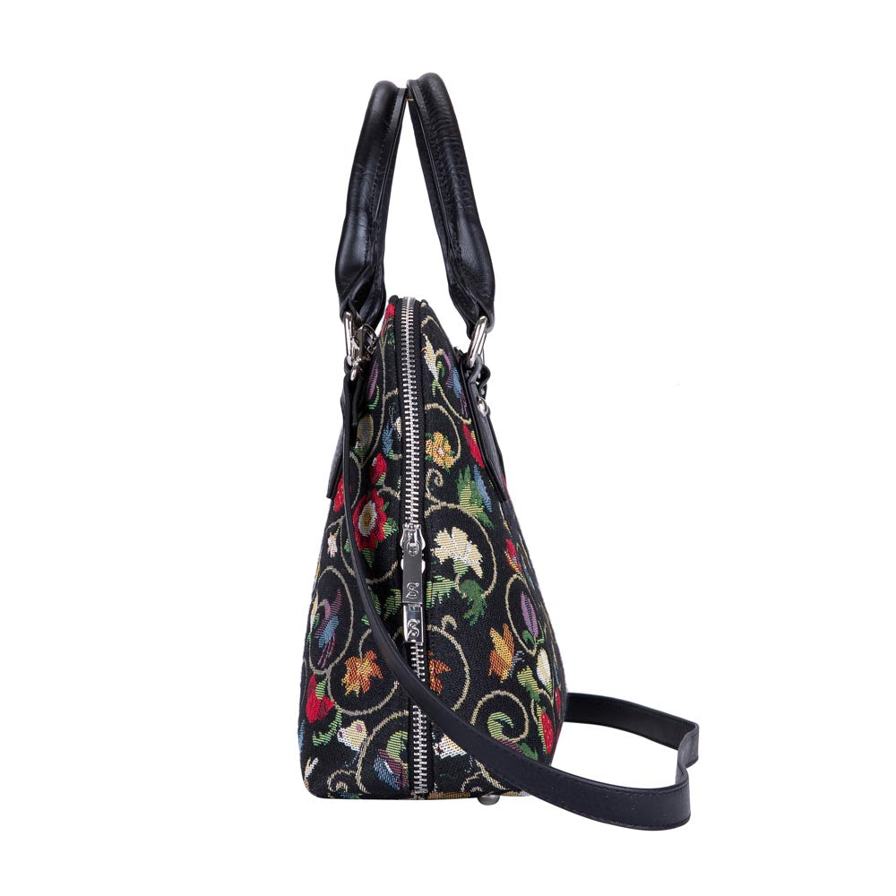 CONV-JACOB | Jacobean Dream Convertible Top Handle Purse Handbag - www.signareusa.com