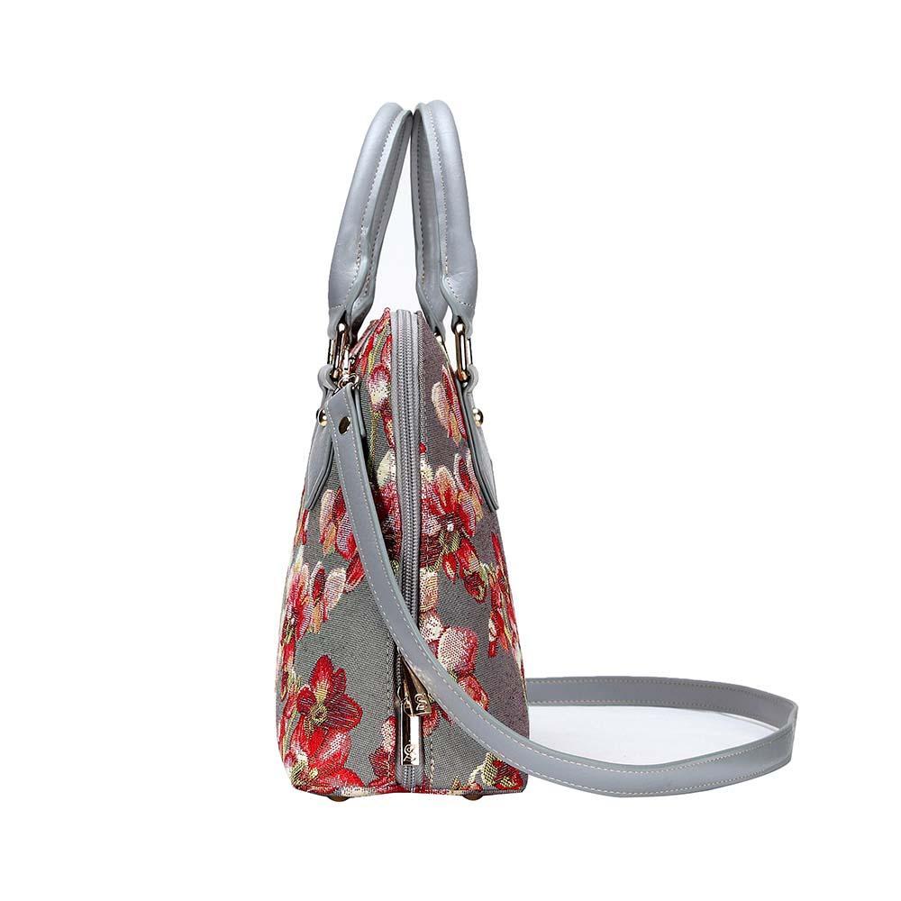 CONV-ORC | Orchid Convertible Top Handle Purse Handbag - www.signareusa.com