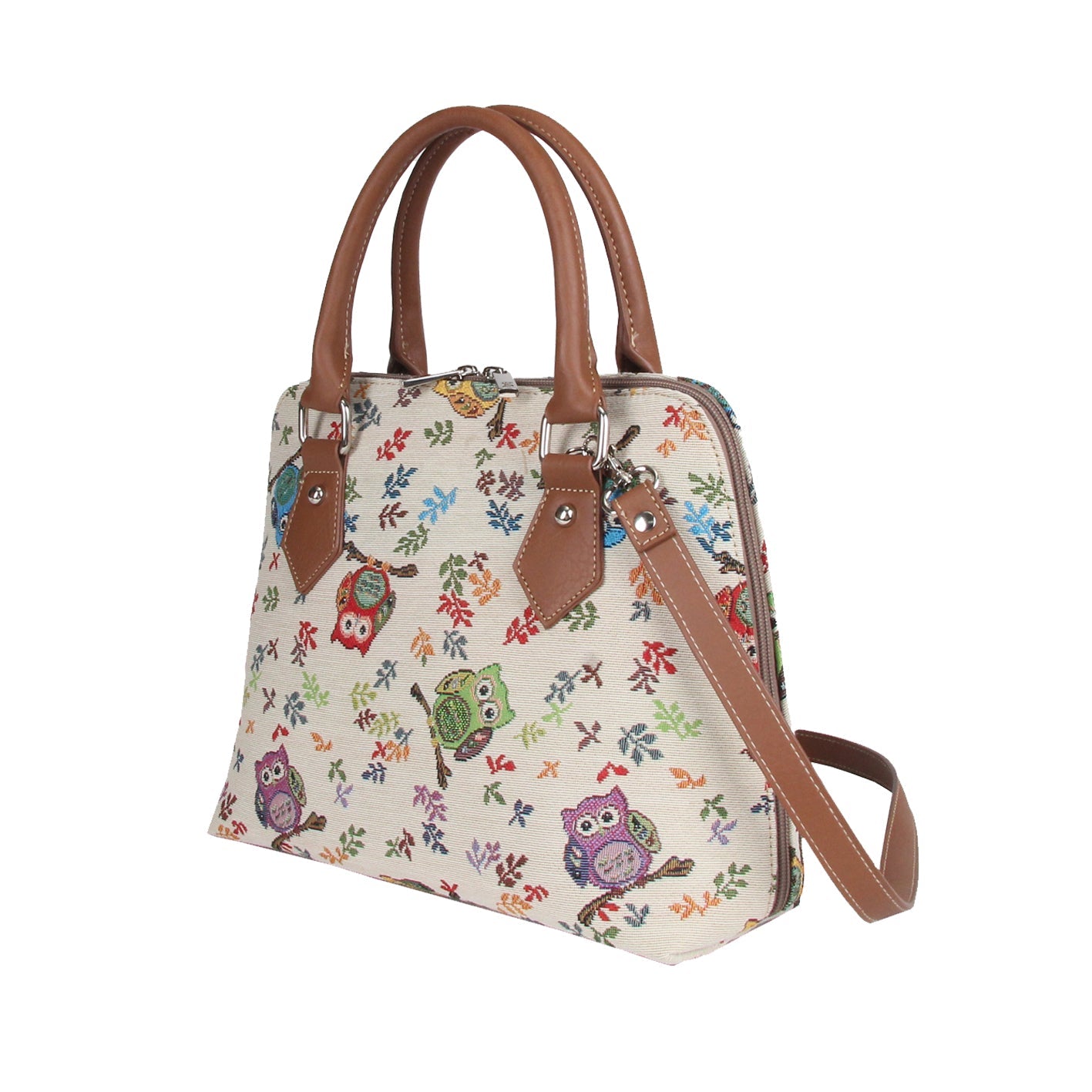 CONV-OWL | Owl Convertible Top Handle Purse Handbag - www.signareusa.com