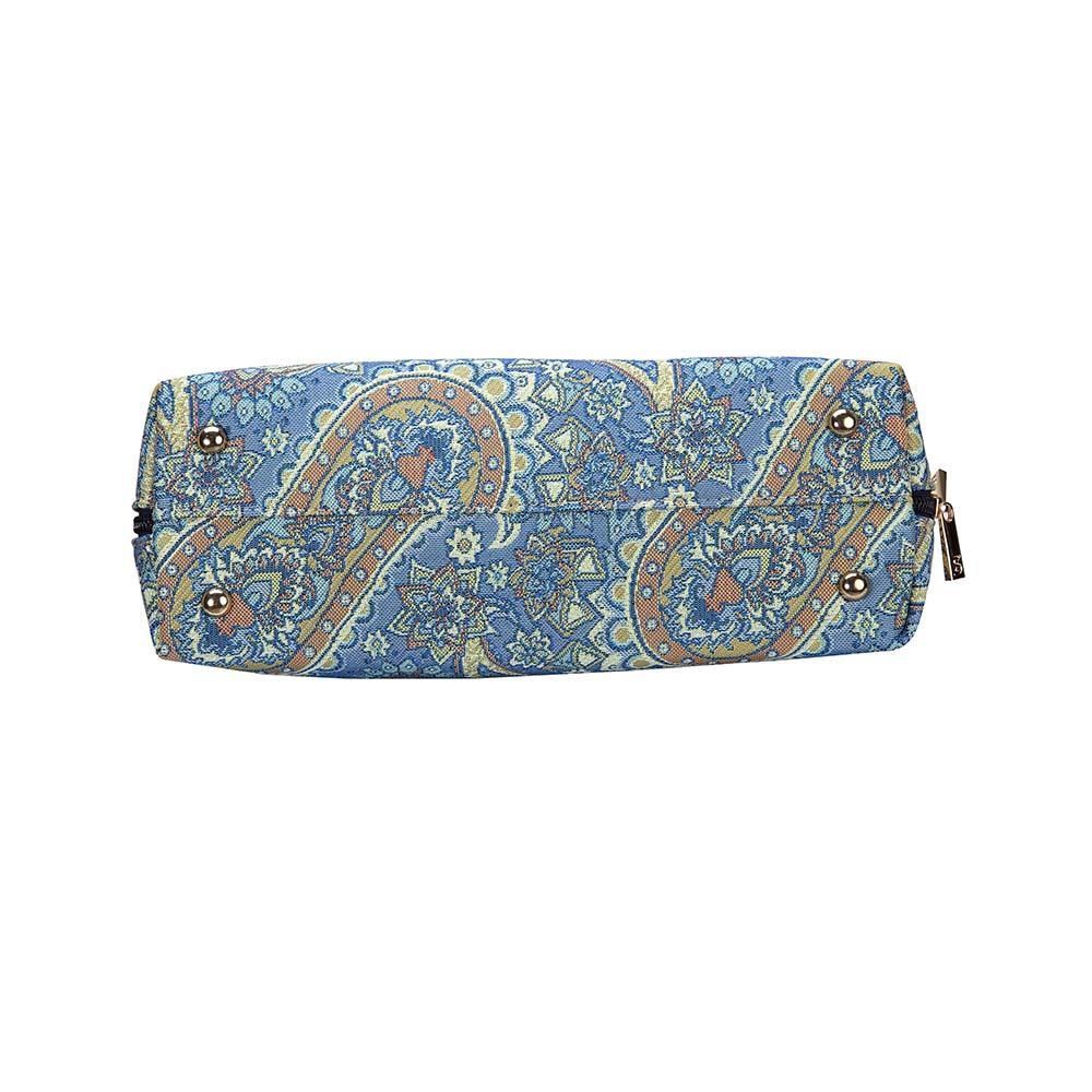 CONV-PAIS | Paisley Convertible Top Handle Purse Handbag - www.signareusa.com