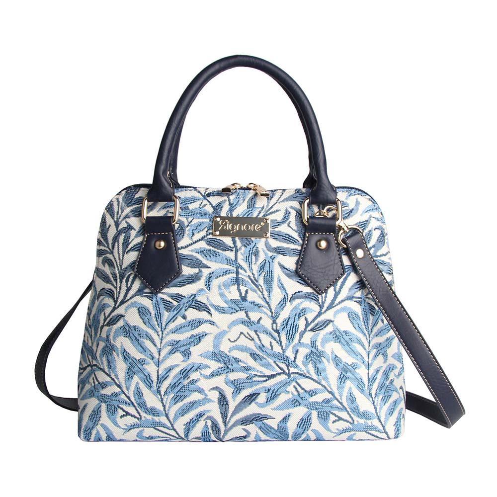 CONV-WIOW | William Morris Willow Bough Convertible Top Handle Purse Handbag - www.signareusa.com