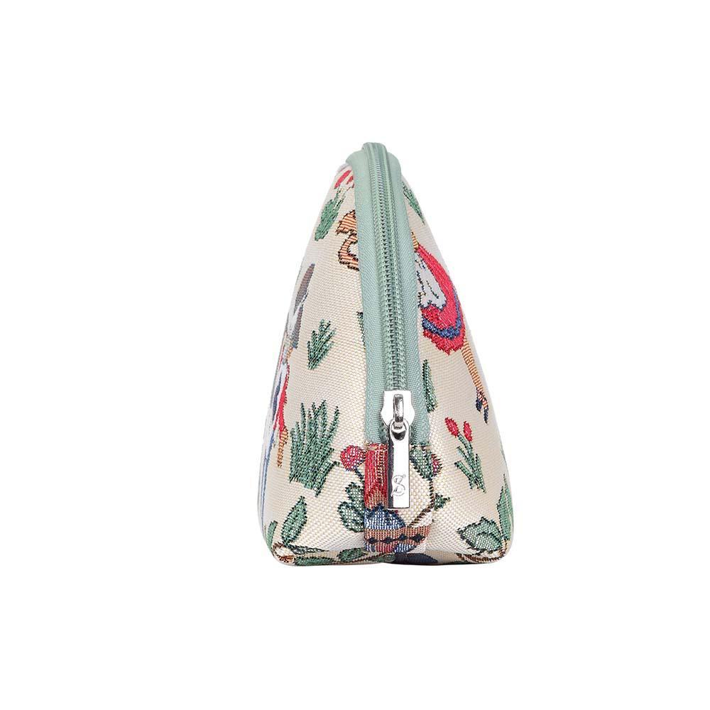 COSM-ALICE | Charles Voysey Alice in Wonderland Cosmetic Make Up Bag - www.signareusa.com