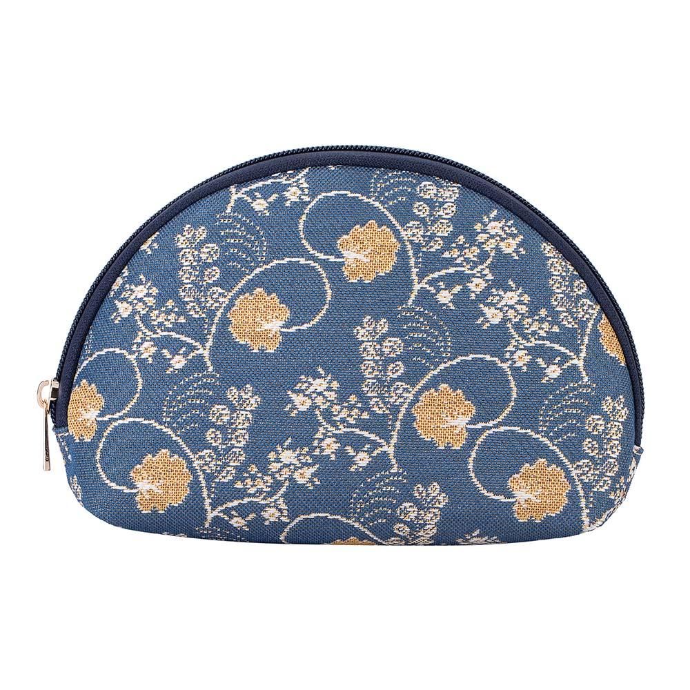 COSM-AUST | Jane Austen's Blue Cosmetic Make Up Bag - www.signareusa.com