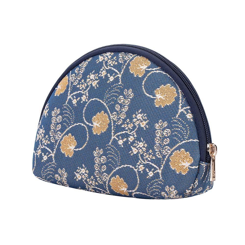 COSM-AUST | Jane Austen's Blue Cosmetic Make Up Bag - www.signareusa.com