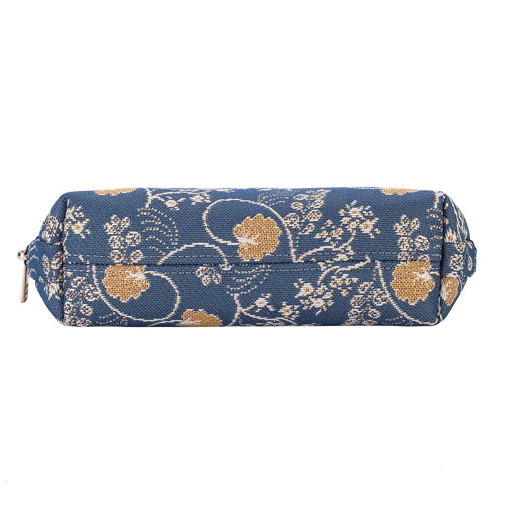 COSM-AUST | Jane Austen's Blue Cosmetic Make Up Bag - www.signareusa.com