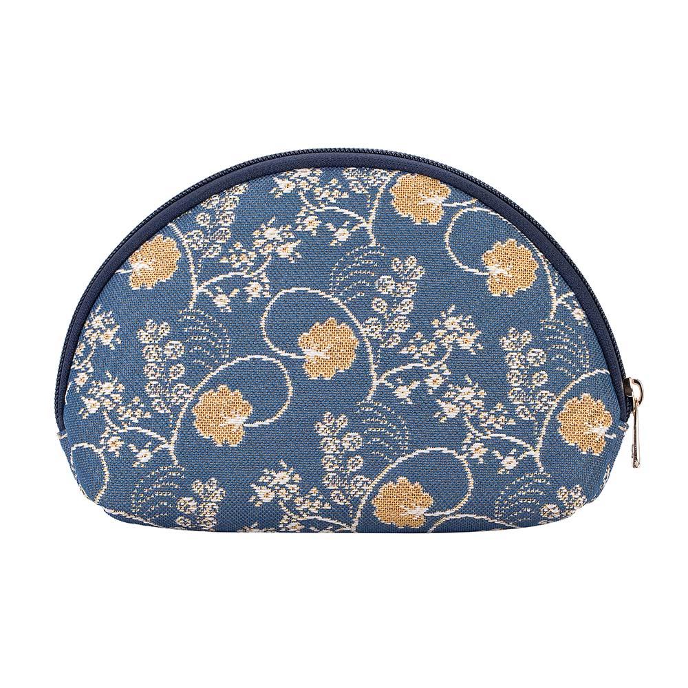 COSM-AUST | Jane Austen's Blue Cosmetic Make Up Bag - www.signareusa.com