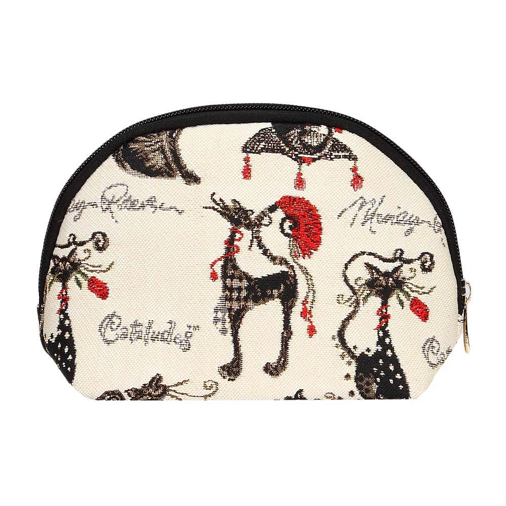 COSM-CUDE | Marilyn Robertson Catitudes Cosmetic Make Up Bag - www.signareusa.com