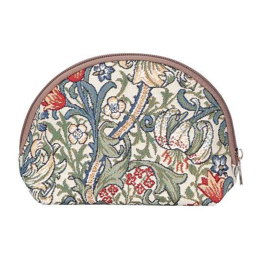 COSM-GLILY | William Morris Golden Lily Cosmetic Make Up Bag - www.signareusa.com