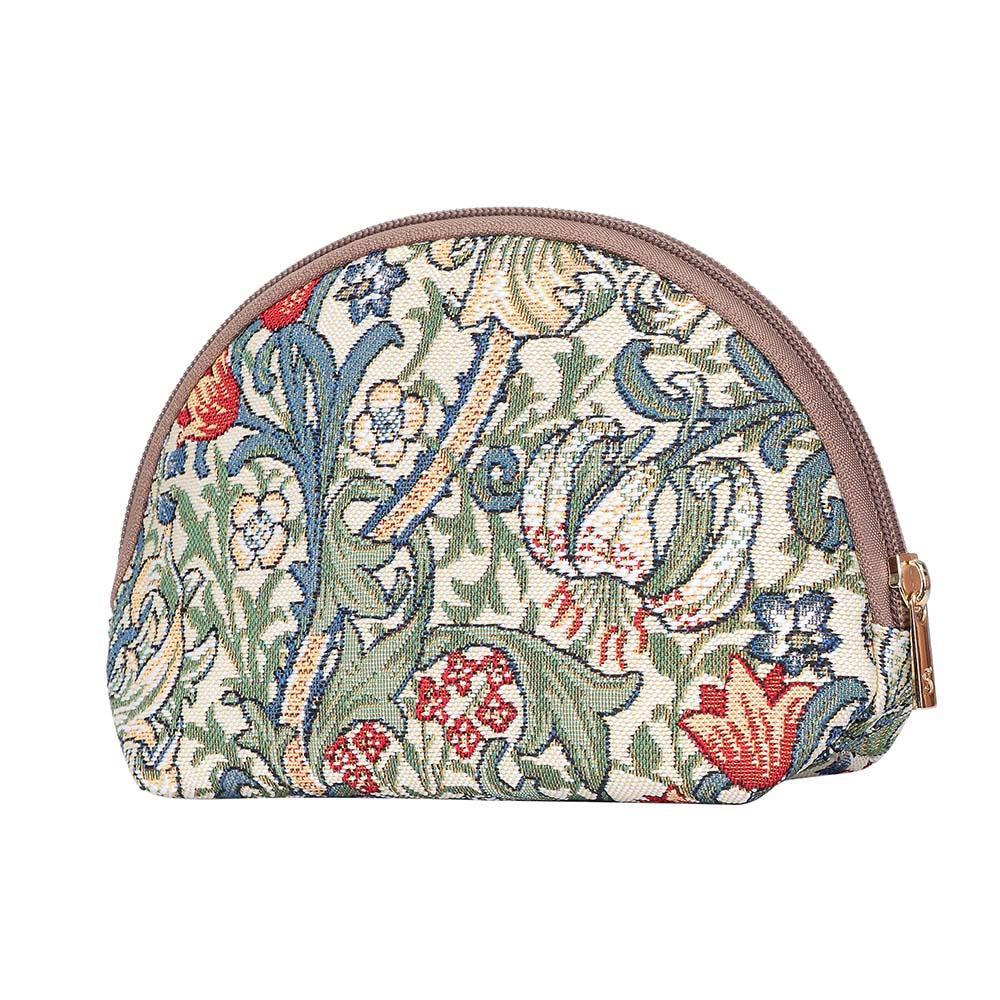 COSM-GLILY | William Morris Golden Lily Cosmetic Make Up Bag - www.signareusa.com