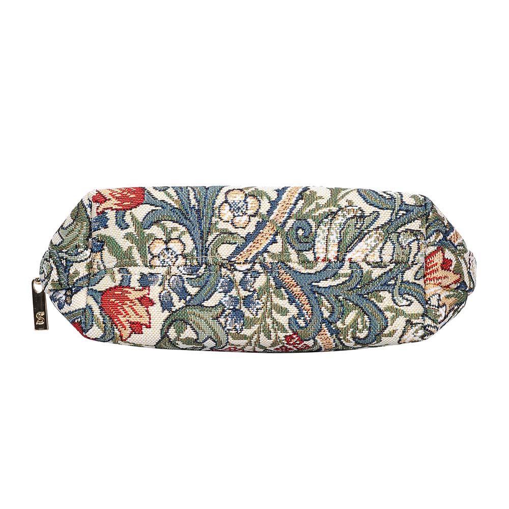 COSM-GLILY | William Morris Golden Lily Cosmetic Make Up Bag - www.signareusa.com