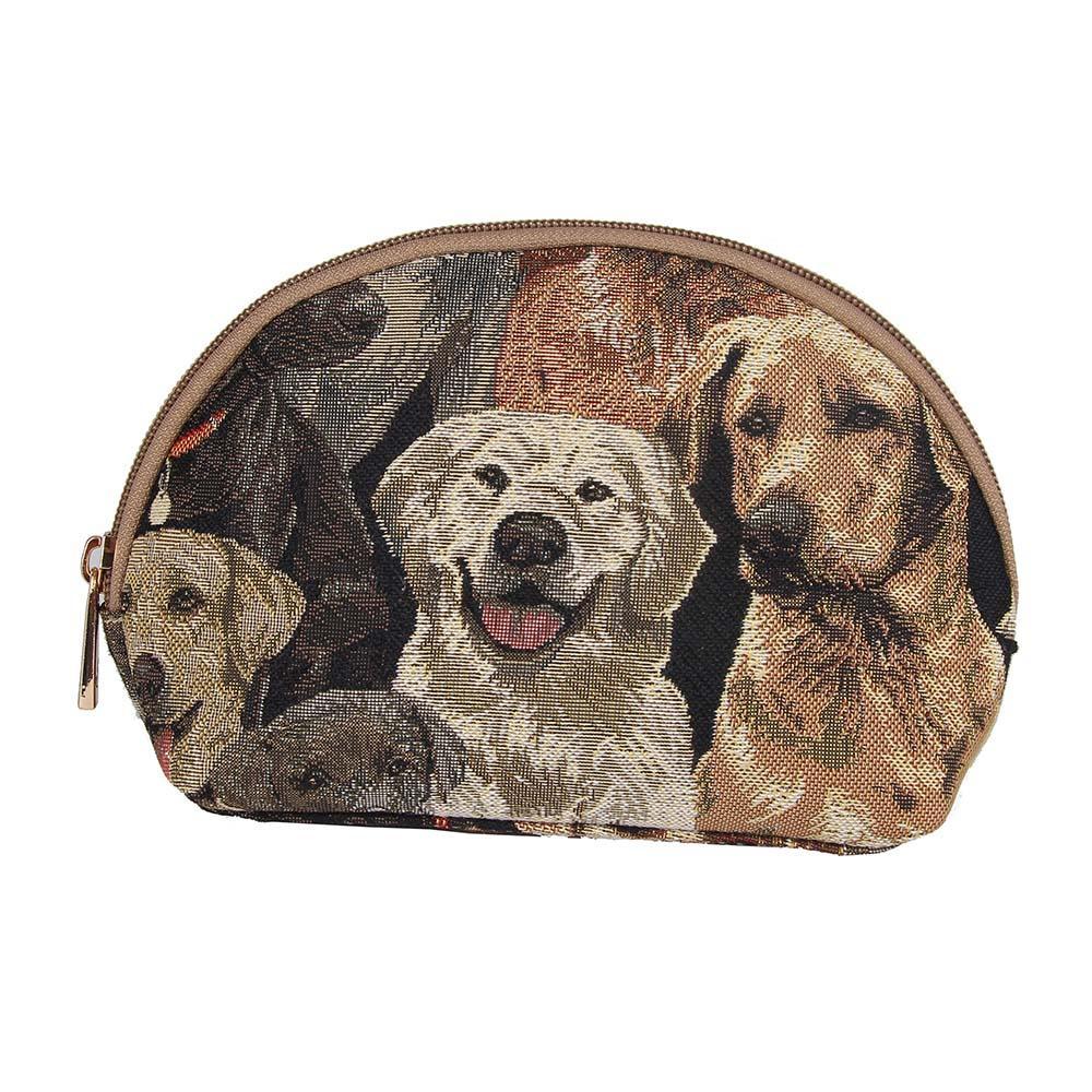 COSM-LAB | Labrador Dog Cosmetic Make Up Bag - www.signareusa.com