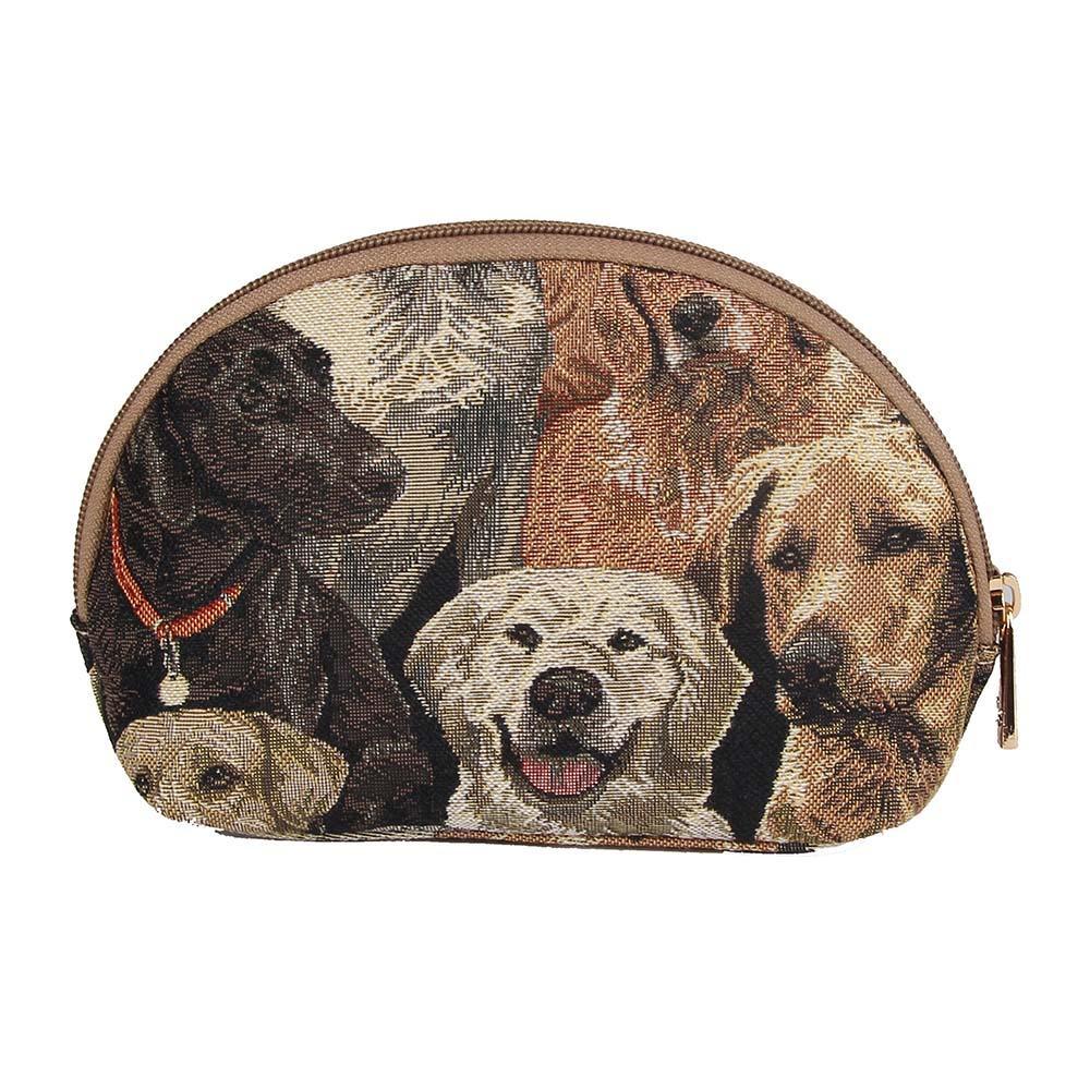 COSM-LAB | Labrador Dog Cosmetic Make Up Bag - www.signareusa.com