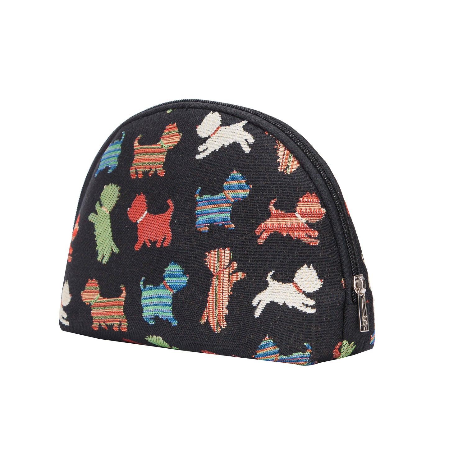 Playful Puppy Cosmetic Makeup Bag