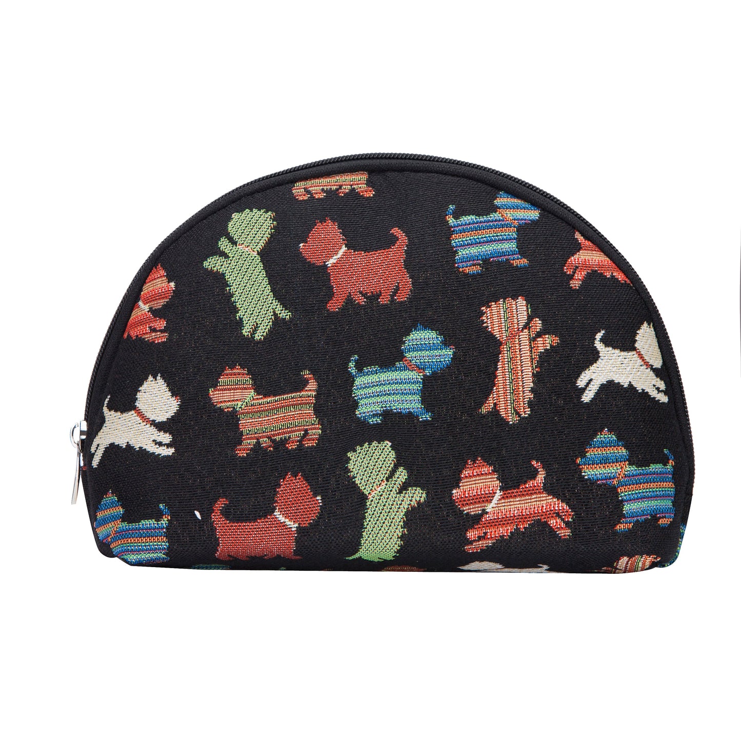 Playful Puppy Cosmetic Makeup Bag