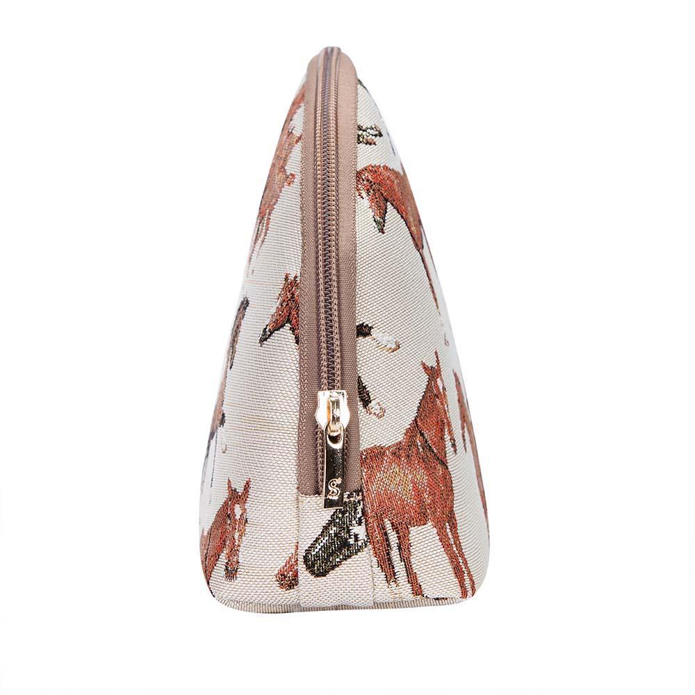 COSM-RHOR | Running Horse Cosmetic Make Up Bag - www.signareusa.com