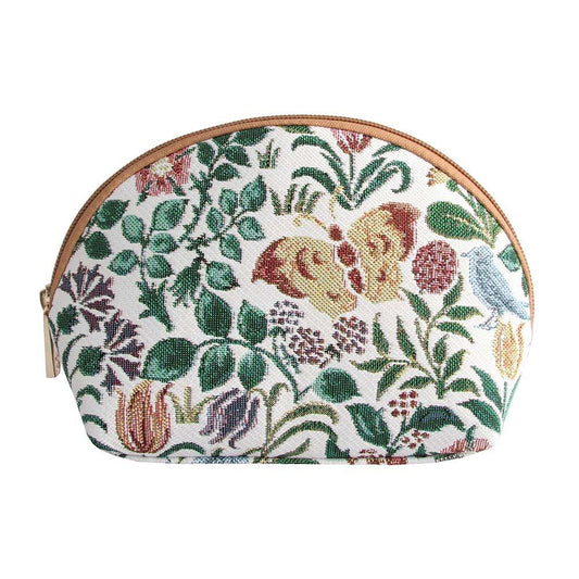 COSM-SPFL | Charles Voysey Spring Flower Cosmetic Make Up Bag - www.signareusa.com