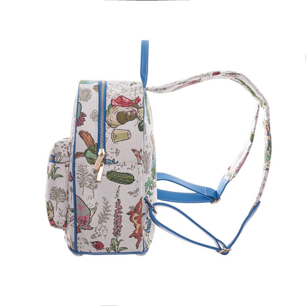 Peter Rabbit Beige and Blue Daypack Backpack