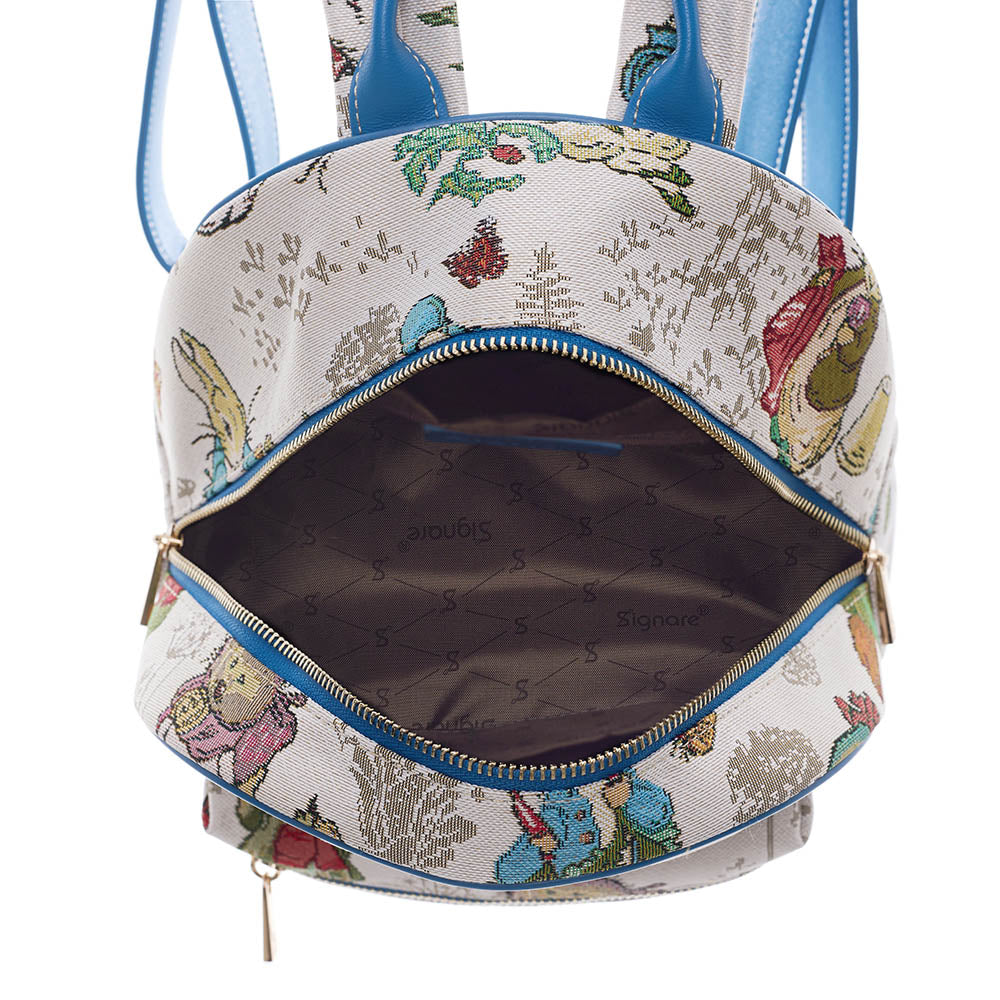 Peter Rabbit Beige and Blue Daypack Backpack