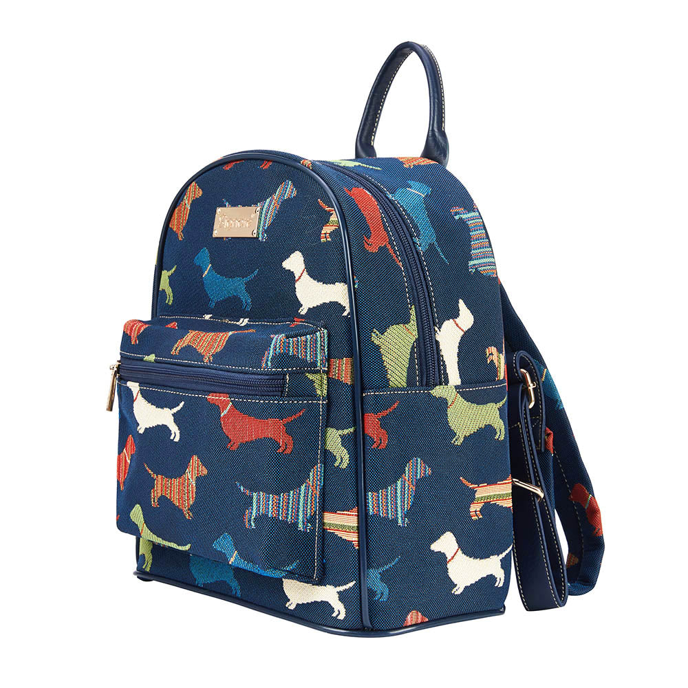 Dachshund Blue Daypack