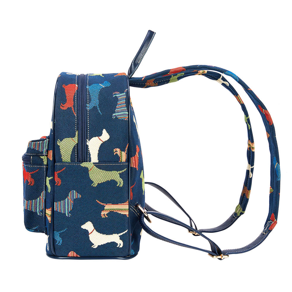 Dachshund Blue Daypack