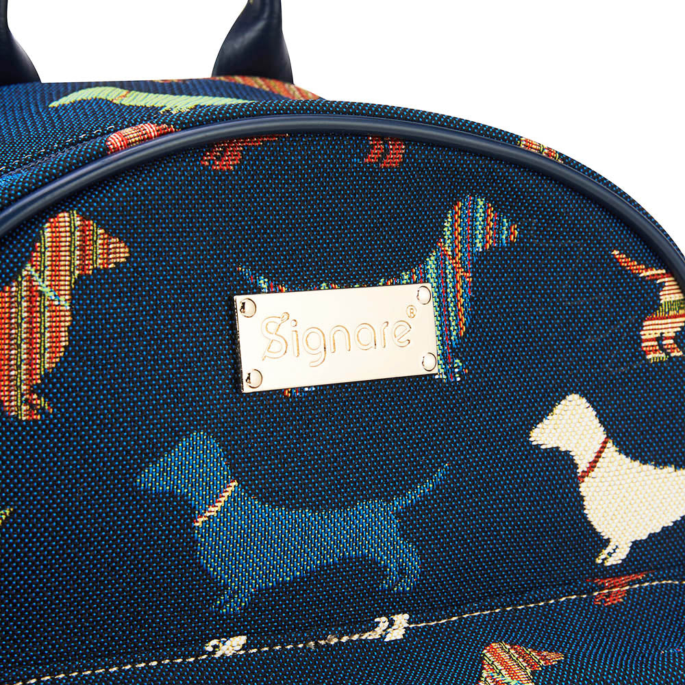 Dachshund Blue Daypack