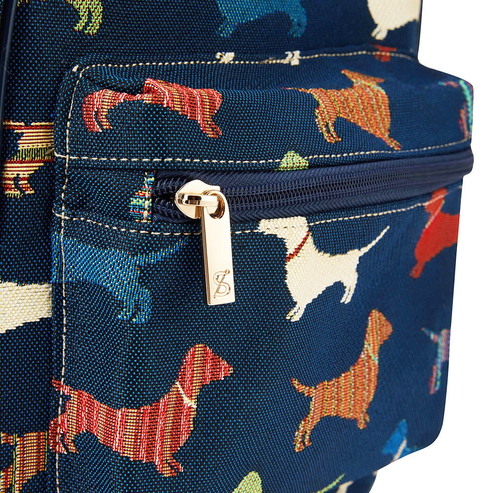 Dachshund Blue Daypack