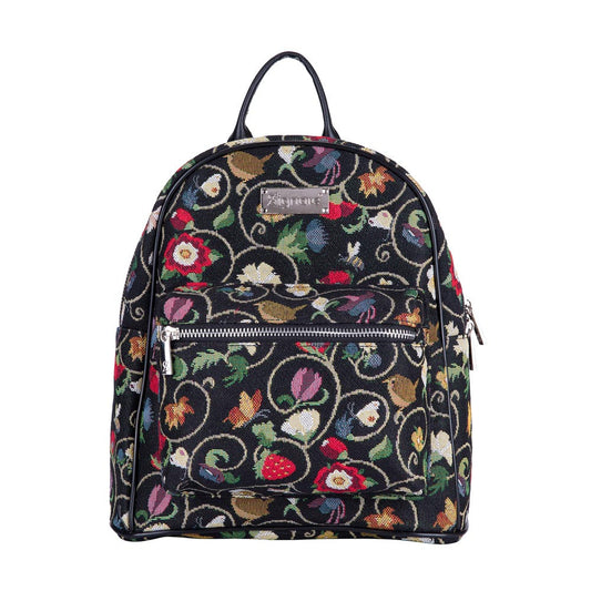 Jacobean Dream Black Daypack