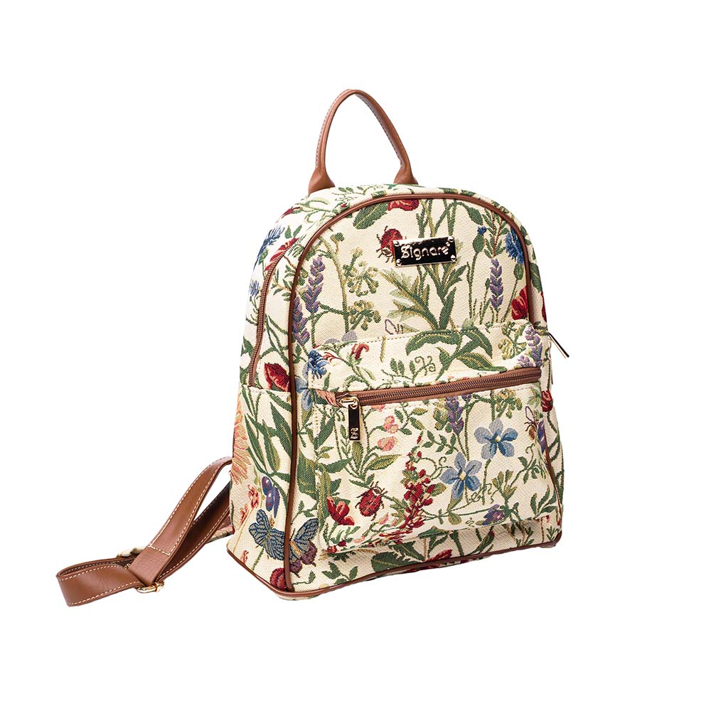 Morning Garden Floral Daypack Backpack