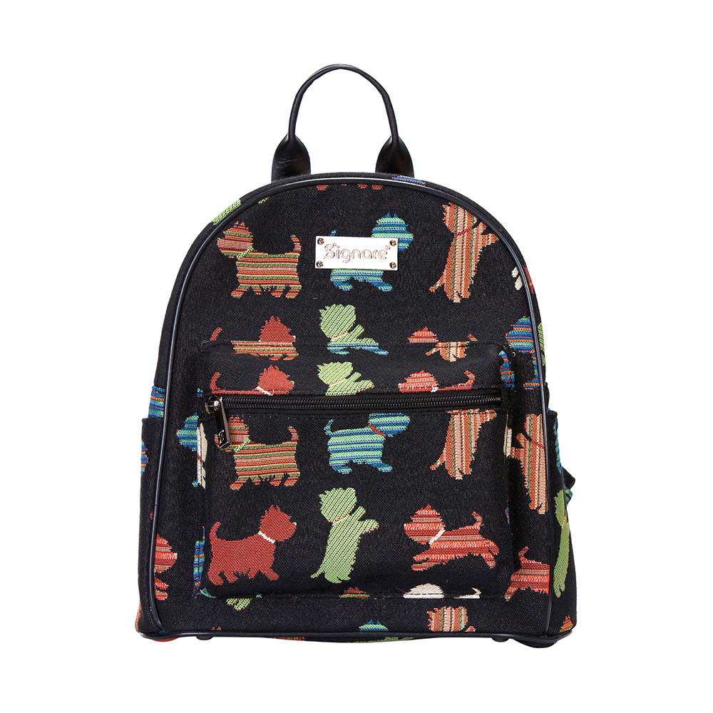 Playful Puppy Black Daypack