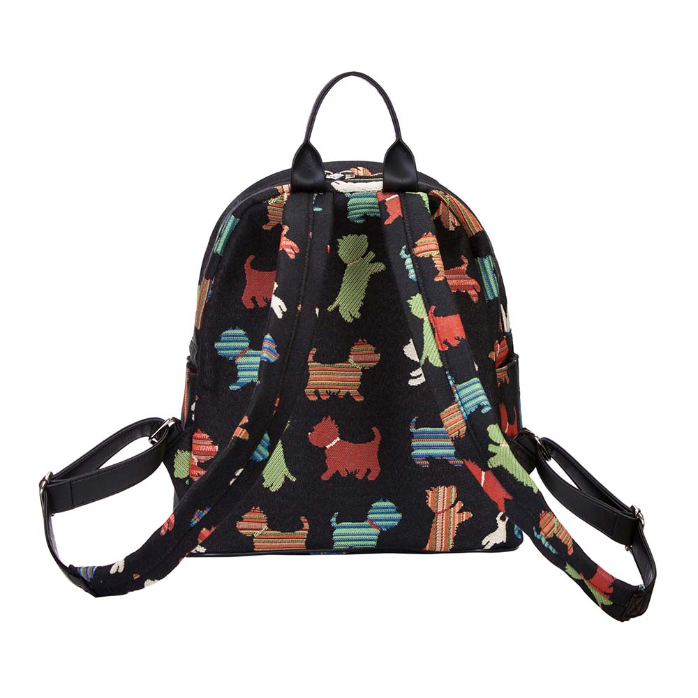 Playful Puppy Black Daypack